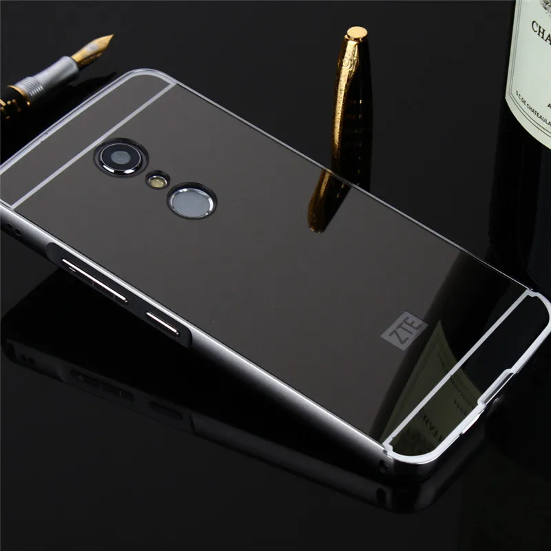1 шт. для zte Axon 7 пушистое кольцо с драгоценным камнем, стразы, браслет, зеркальный чехол для телефона zte Blade A910 A610 V8 A2/V7 Lite