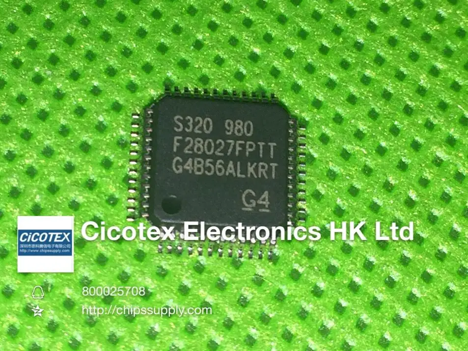 Микроконтроллер TMS320F28027FPTT S320F28027FPTT F28027FPTT LQFP48 IC 32 Бит 64 КБ FLASH 48LQFP 320F28027FPTT |