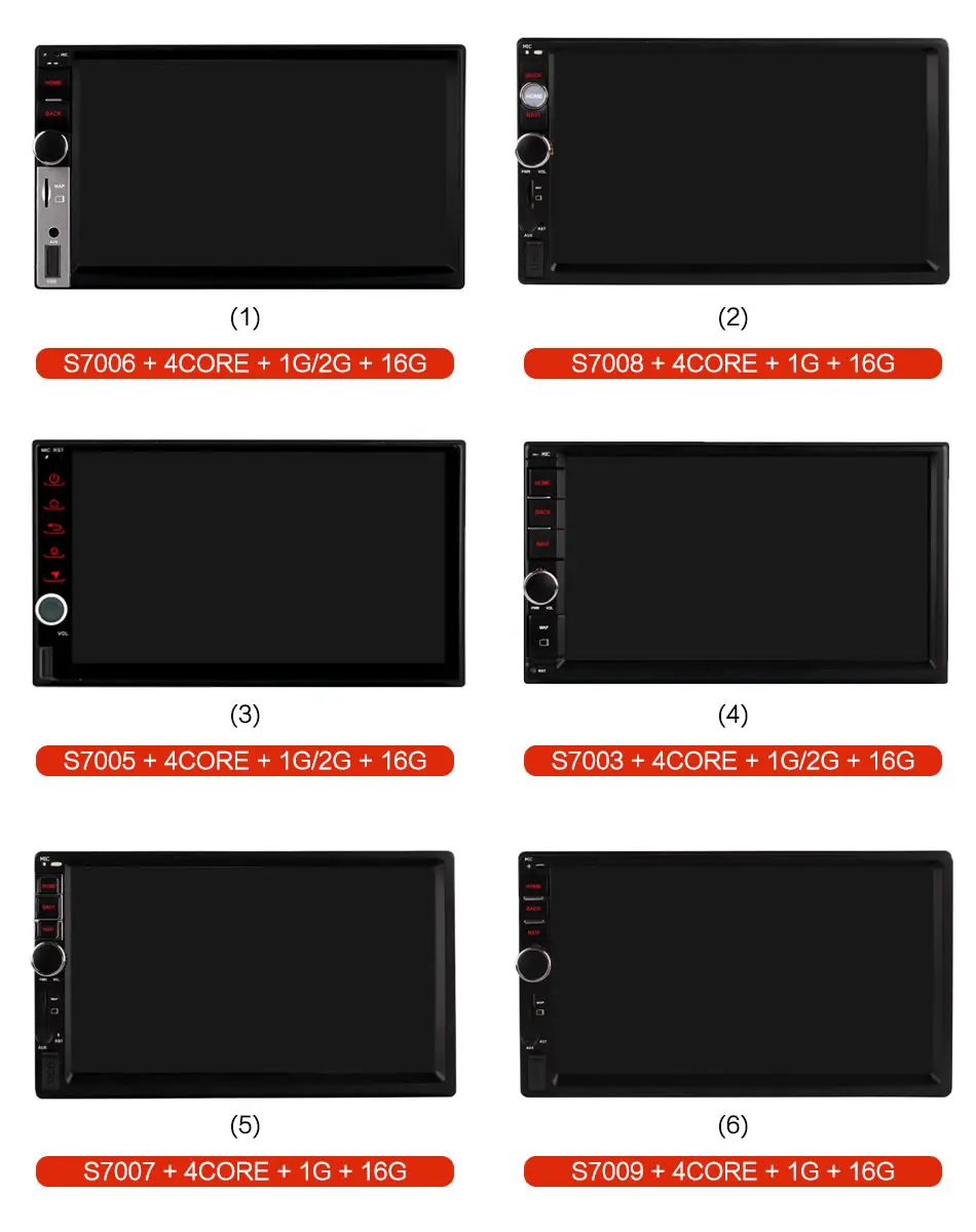 Ownice G10 7 &quot2Din Android 6 0 штатную gps навигации воспроизведения видео коснитесь
