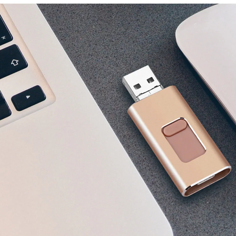USB флеш накопитель 4 в 1 16/64/128/32/32 ГБ|USB флэш-накопители| |
