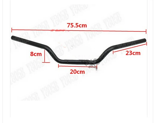 Хромированные мотоциклетные рули для Yamaha VStar 400 650 1100 1300 Virago Xv 250 535 750 Road Star на заказ