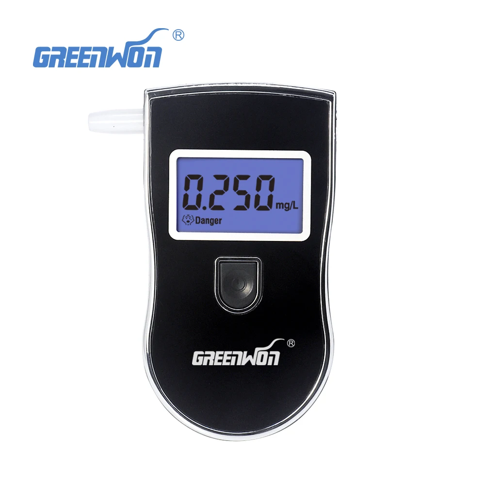 2019 патентованный Профессиональный полицейский цифровой алкотестер at 818