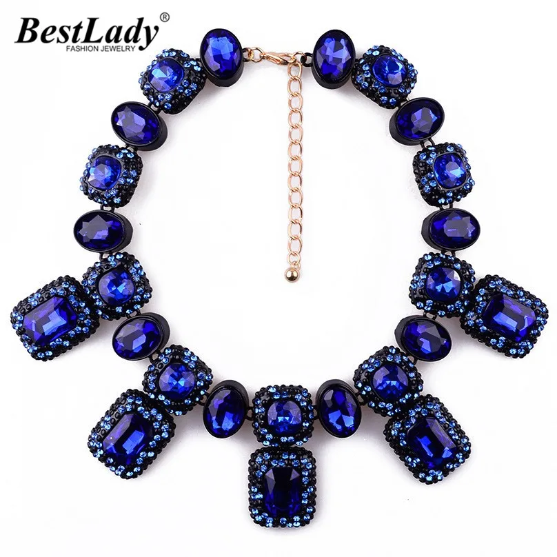 Женское винтажное ожерелье чокер Best lady с кристаллами индивидуальный дизайн