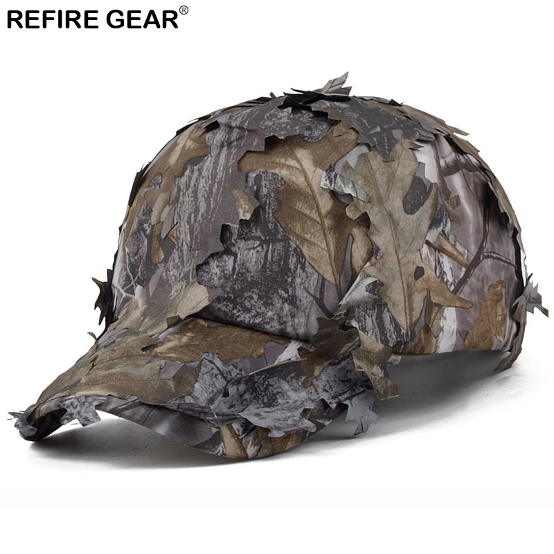 Камуфляжная кепка ReFire Gear для мужчин быстросохнущая уличная Кепка с изображением