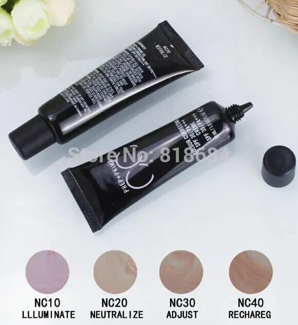 1 pcs/lot New Makeup CC PREP+PRIME COLOUR CORRECTING SPF 30/PA+++ CREAM 30ML 4 Different Colors |
