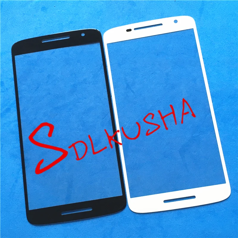 Передний внешний экран стеклянный объектив запасной сенсорный для Motorola Moto X Play