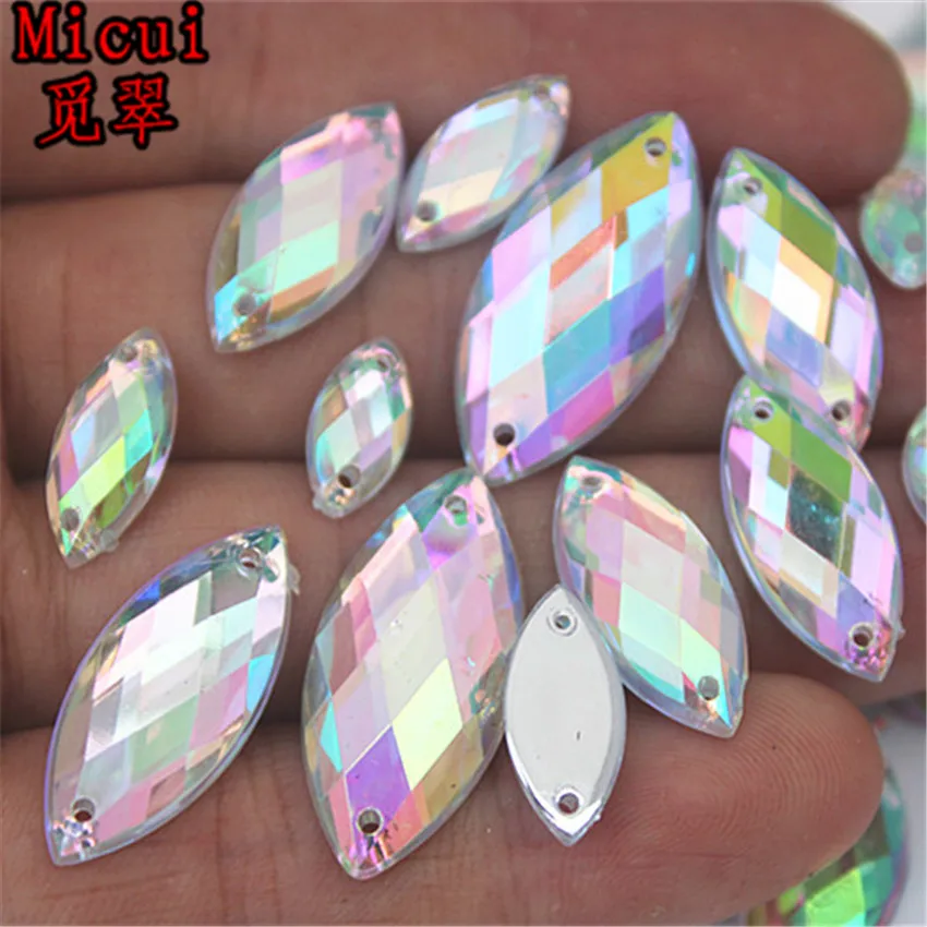 100 шт. стразы для шитья Micui ZZ608|rhinestone sew|flatback rhinestonesrhinestone sew on |