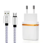 2 м1 мкороткий кабель для быстрой зарядки Micro usb для Samsung J4 S4 S7 M10 Huawei Y6 Y7 2019 Honor 8X 8A адаптер для зарядного устройства для телефона и ЕС
