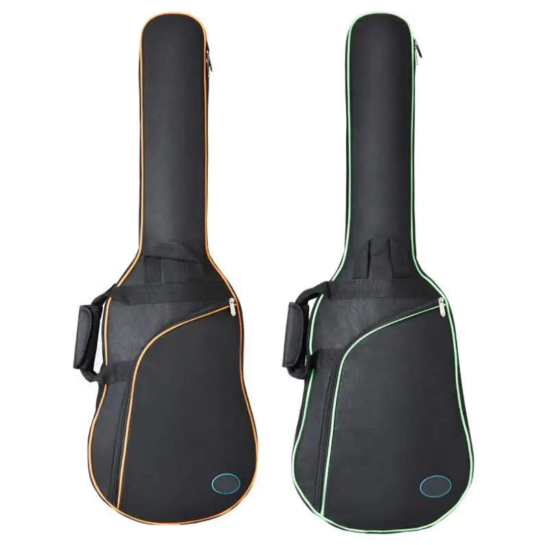 101x34x5 см Оксфорд ткань чехол для электрогитары Красочные края Gig Bag двойные ремни Pad 8 мм хлопок утолщение мягкий чехол рюкзак