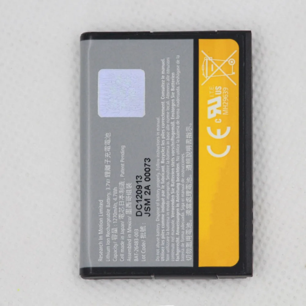 5 шт. аккумулятор для телефона Blackberry Jennings фонарь 2 9810 9800 Torch Slider FS1 1270 мАч | Мобильные