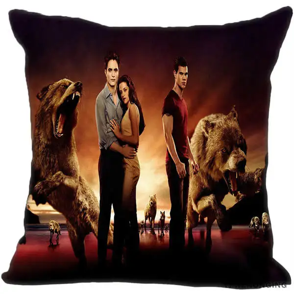 Square Pillowcases Декоративная Наволочка на заказ, квадратная Наволочка на молнии из фильма "Сумерки", лучший подарок 35X35,40x40,45x45 см(одна сторона), 180516-08 - Цвет: Square Pillowcases