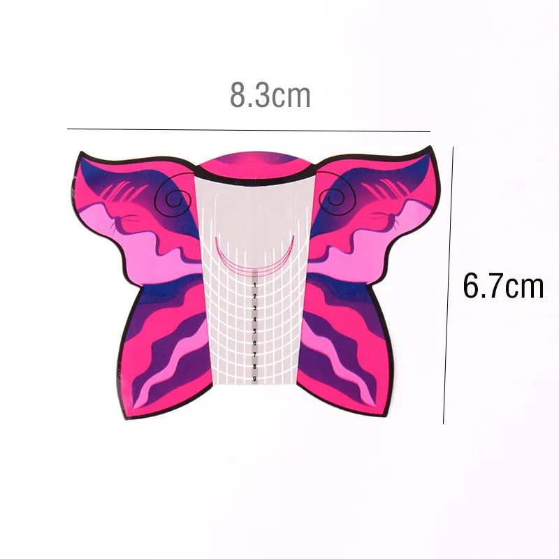 300 шт/рулон профессиональные формы для ногтей советы дизайна Форма Акриловый