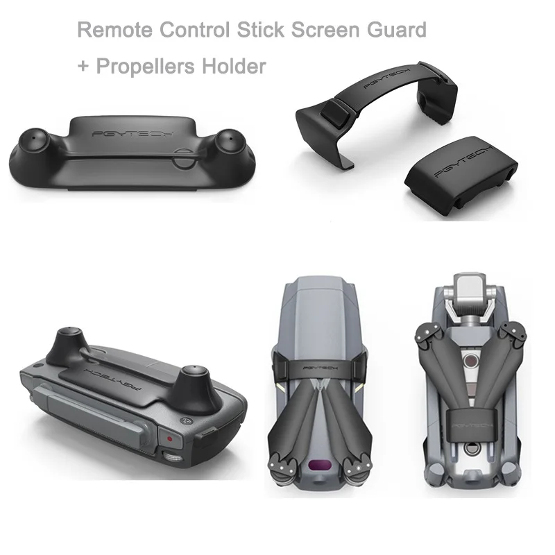 Holder and Guard Для DJI Mavic 2 Pro PGYTECH шасси расширение/пропеллер с мотором держатель фиксатор/пульт дистанционного управления экран защита шеи ремешок - Цвет: Holder and Guard