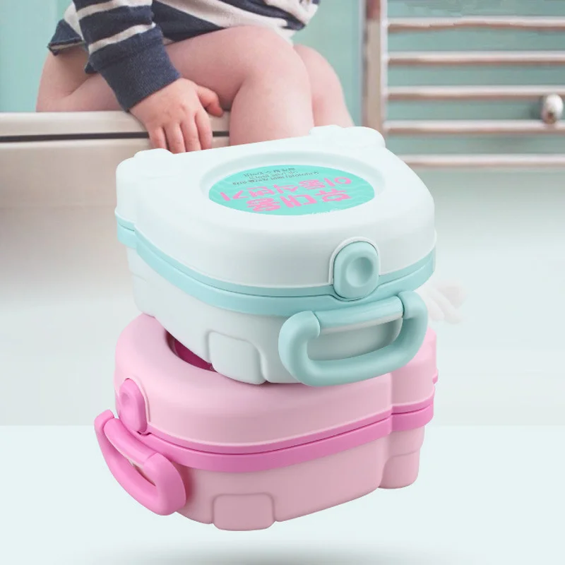 Портативный дорожный детский горшочек детское безопасное сиденье для унитаза