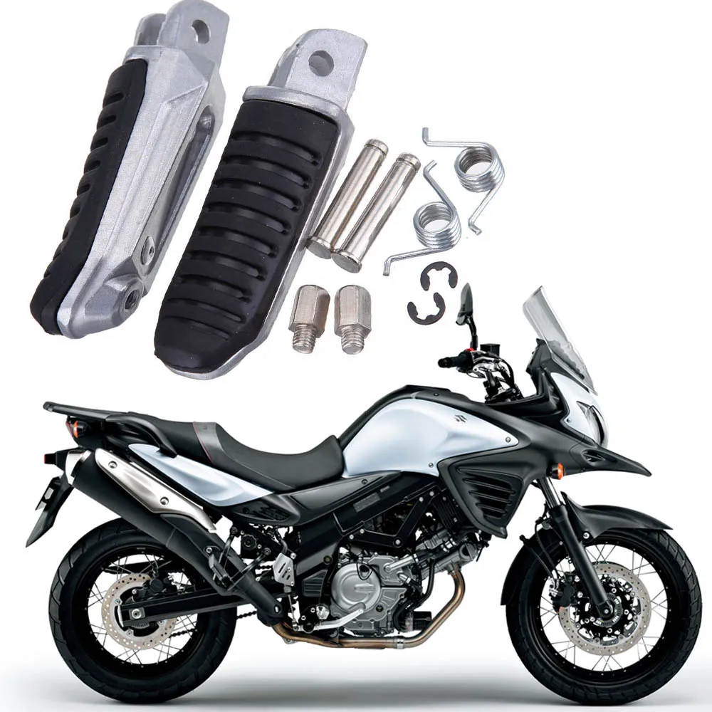 Передние Подножки для мотоцикла подножки Suzuki V-дополнительный 650 1000 DL650 DL1000 GSX650F 2008