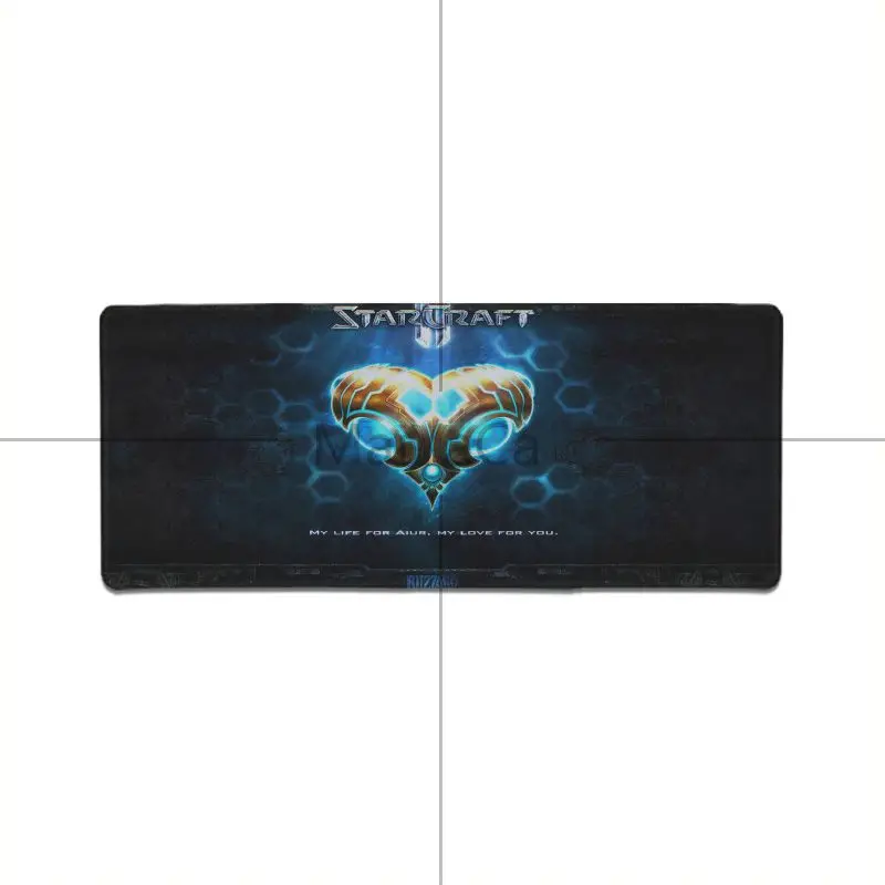 MaiYaCa высокое качество Starcraft heart of swarm клавиатура коврики для игровой мыши офисные мыши геймер мягкий Lockedge коврик для мыши геймер для cs go