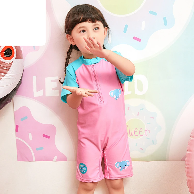 Детский купальник с защитой от ультрафиолета для маленьких мальчиков детский