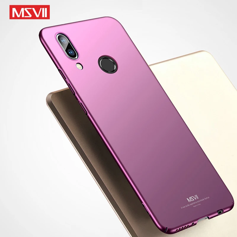 Чехлы MSVII для Huawei Nova 3 3e 3i чехол P20 Lite P 20 тонкий матовый из поликарбоната Nova3