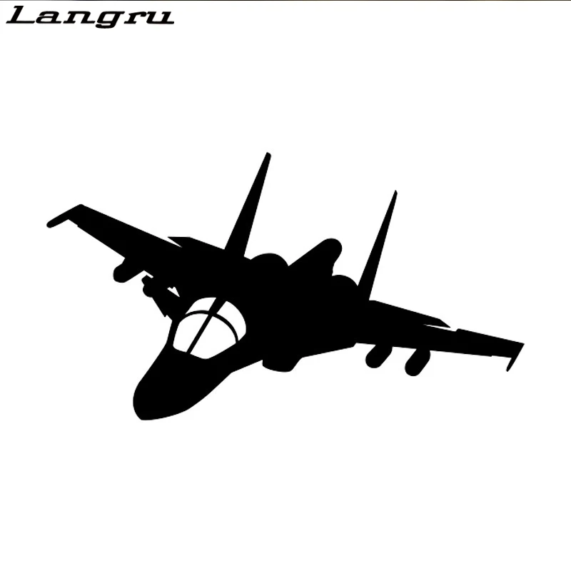 Langru самолет классическая наклейка Эра автомобильный виниловый стиль красивые и