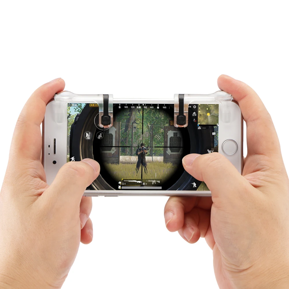 2 шт. мобильный телефон игры джойстика игрового контроллера геймпад для PUBG STG FPS TPS