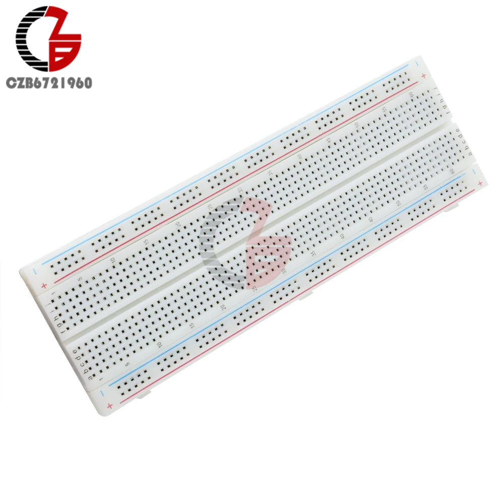 MB102 830 точки связи Пайки PCB макетная плата MB-102+ 65 шт. перемычки провода кабель