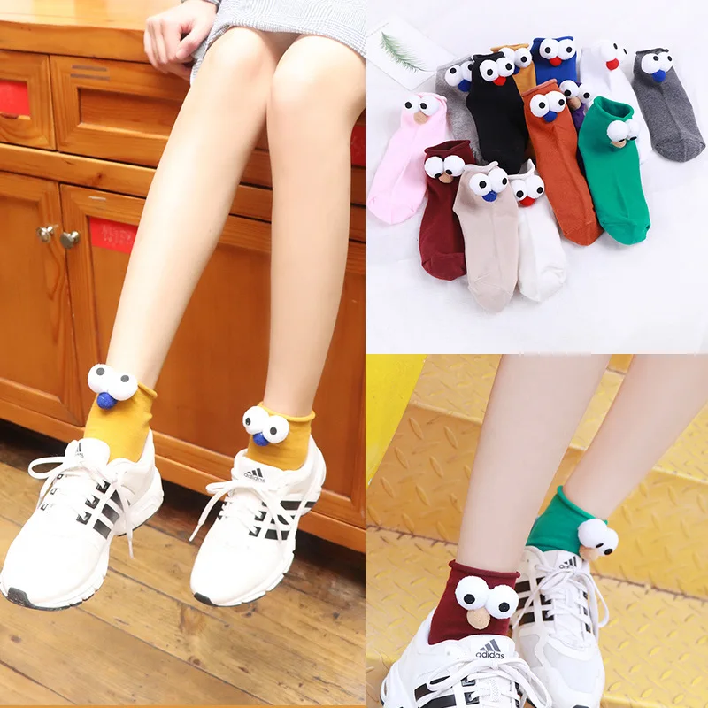 

2Pairs/Lot Cartoon Women Socks Cotton Socks Hosiery Harajuku Japanese Sweets Socks Women Funny Socks Slipper Warm Socks Female