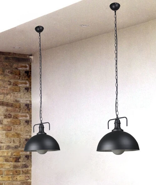 Кантри кантри люстра абажур одна голова барбершоп Ретро мода креативные