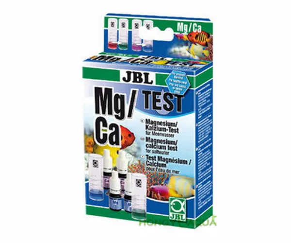 JBL набор для проверки воды PH NO2 NO3 Ca Mg Cu O2 CO2 PO4 NH4 GH KH Fe аквариум свежая маринговая вода аквариум - Цвет: Mg Ga