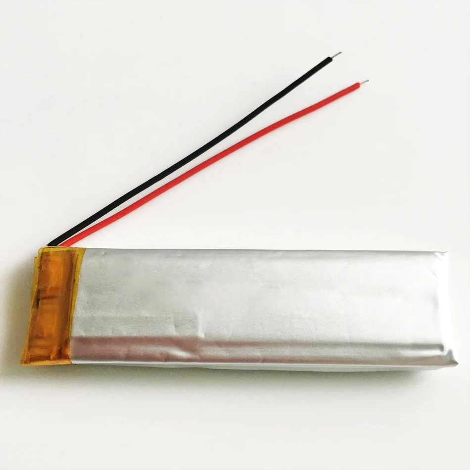 

10 pcs 651760 3.7V 1000mAh lithium polymer lipo Rechargeable battery for KTV household wired microphone audio microphone Camera