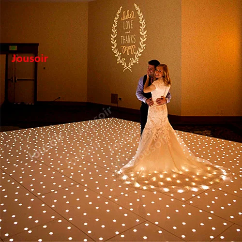 9X9Feet Led звездным танцпол свет Мерцающий СВЕТОДИОДНЫЙ CD15 T03 | Лампы и освещение