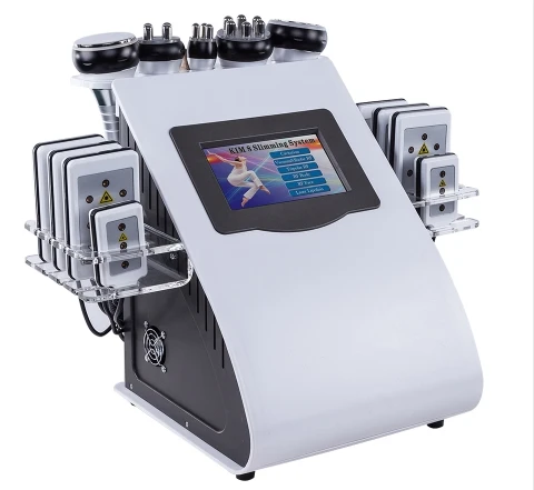 Портативный хит продаж! Lipo Laser + Кавитация RF вакуумная/высокочастотная кавитация