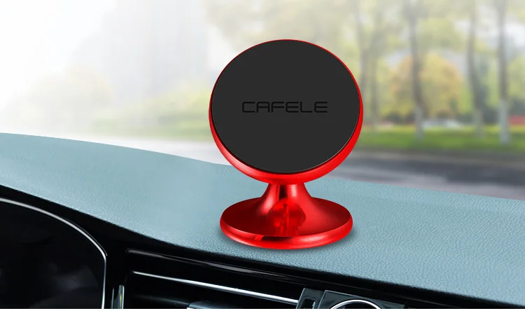 Cafele 360 Rotatable magnetic car phone holder Stand For iPhone Samsung Xiaomi Magnet car Mobile Phone Holder support GPS