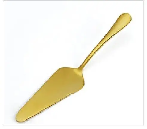 C154 Gold CTREE многоцветные высокого качества лопатка для торта нож для торта ко дню рождения креативный гальванический цветной пилы инструмент для выпечки C154 - Цвет: C154 Gold