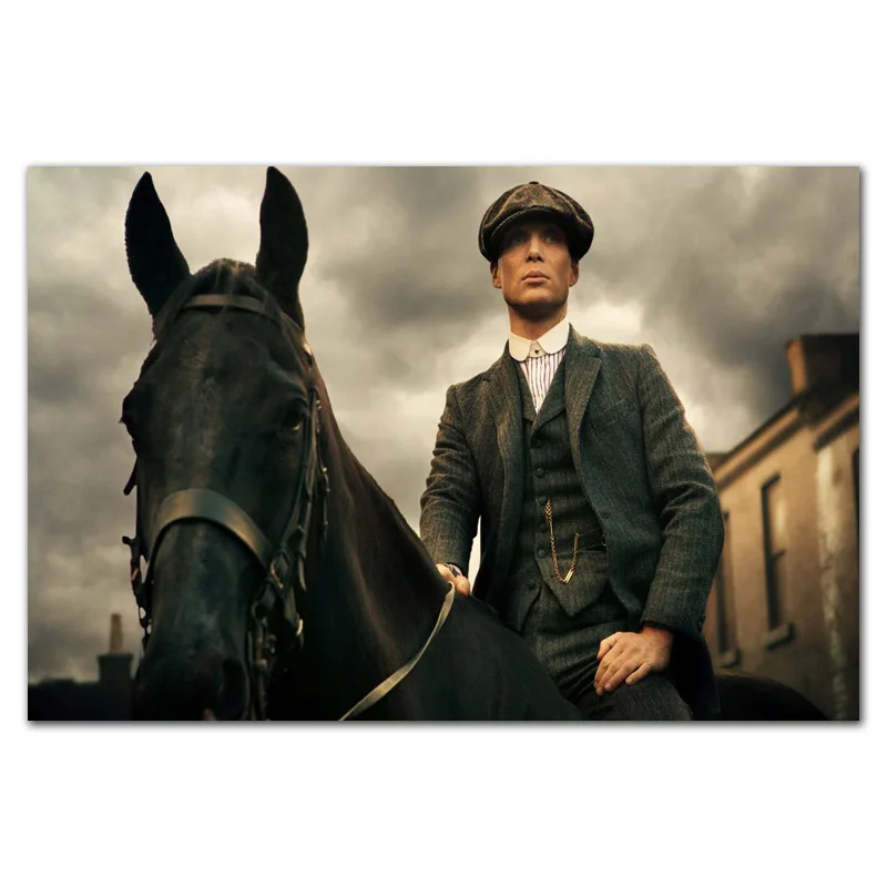0017 Peaky bliners Cillian Мерфи ТВ-шоу художественный постер Картина Настенная картина домашний декор, плакаты и принты - Цвет: 0017