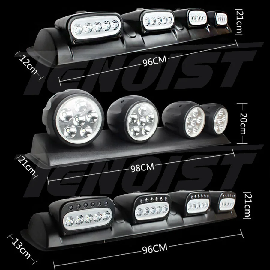 Tenoist практичный 37,8 38,5 Inch 100W 120W LED укрыты внутренной сводной крыше свет для автомобиля шины SUV Грузовик 12V 24V