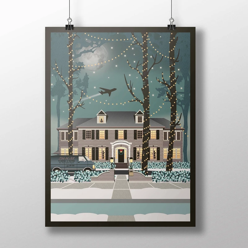 Домашний Декор для дома картина из фильма Постер подарок Картина на холсте