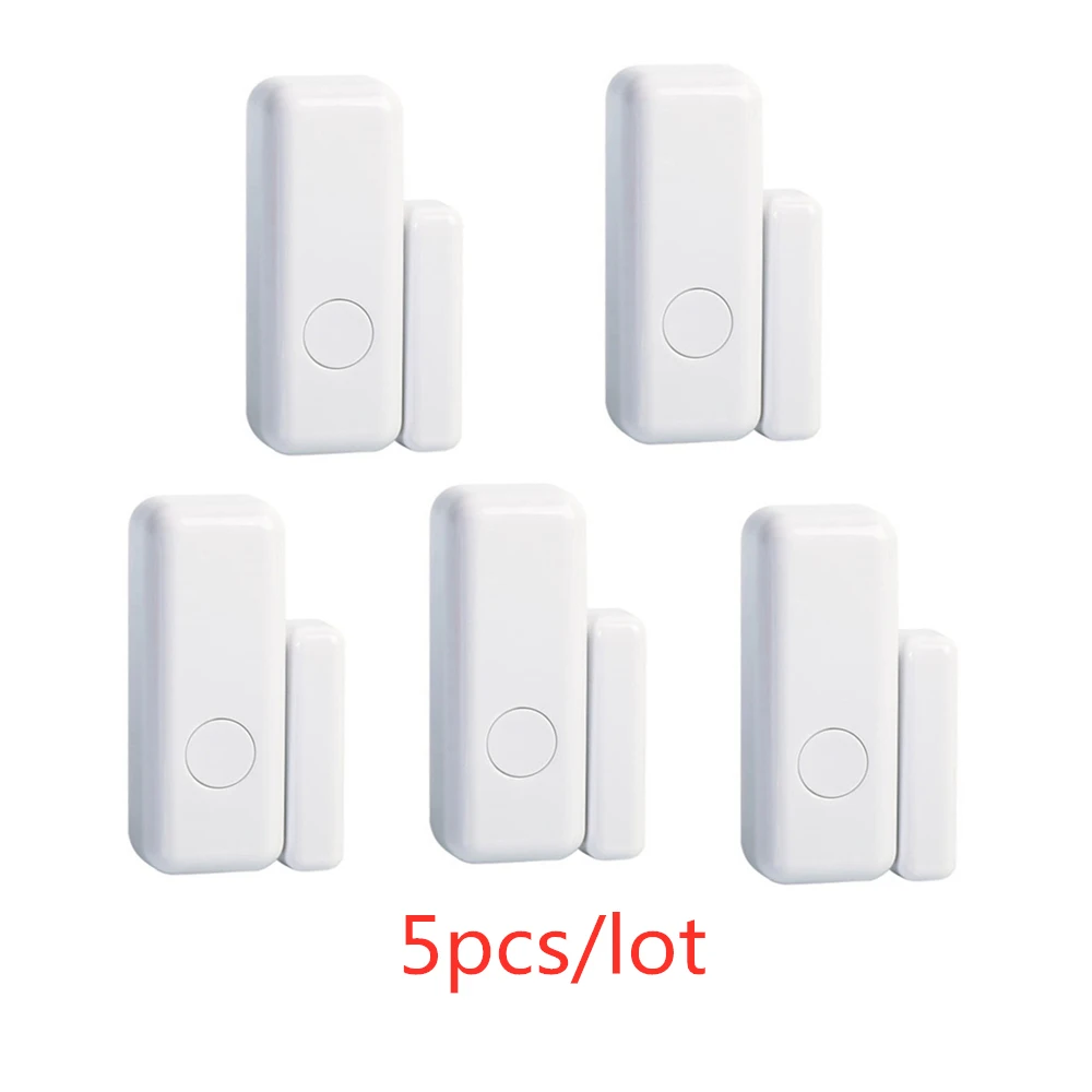 3/5/8 шт./лот, Wi-Fi, 433 МГц, в то время как Беспроводной Smart открыть оконные и дверные профили Сенсор на обнаружение дверь сигнализации дома App уведомления - Цвет: PGST-PB-67R-5pcs