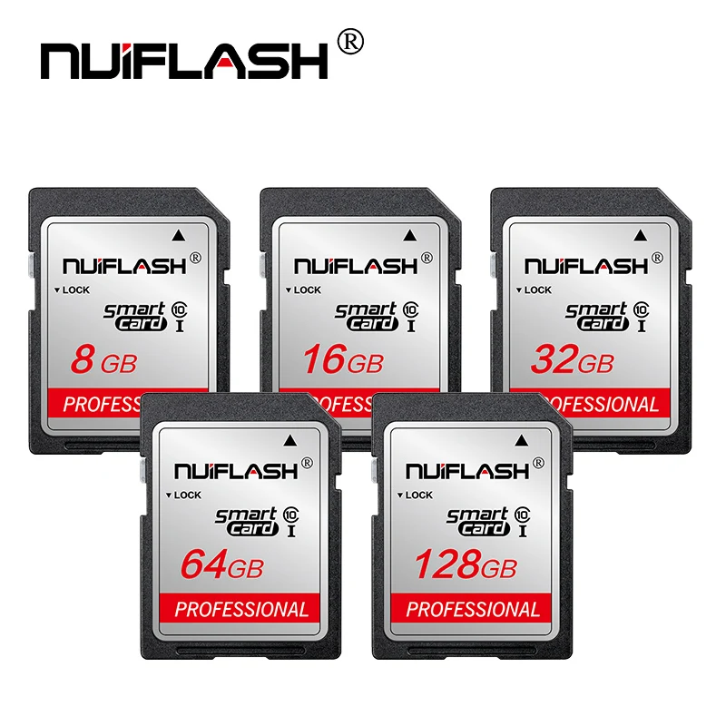 

Nuiflash 100% оригинальная SD-карта 128 ГБ 32 ГБ класс 10 64 Гб высокоскоростная карта памяти A1 карта