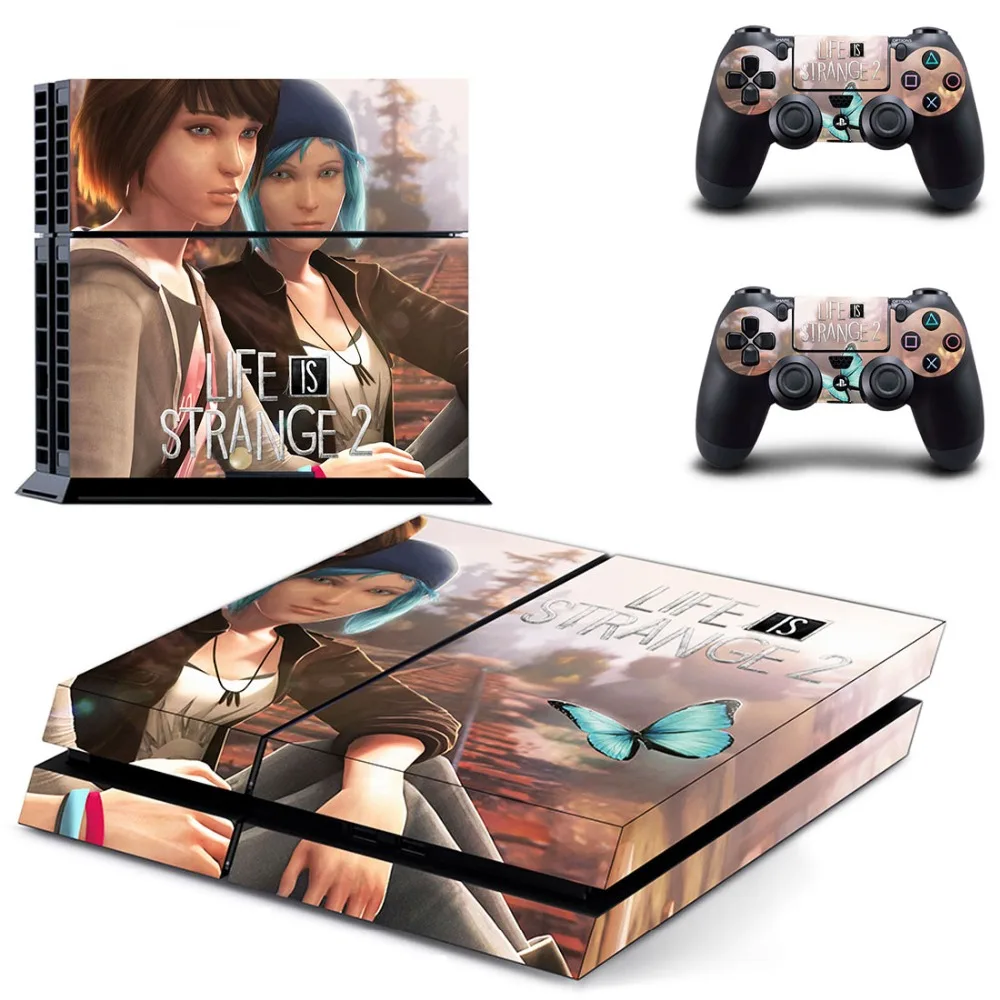 Жизнь странная 2 PS4 кожи Стикеры наклейка для Игровые приставки 4 консоли и
