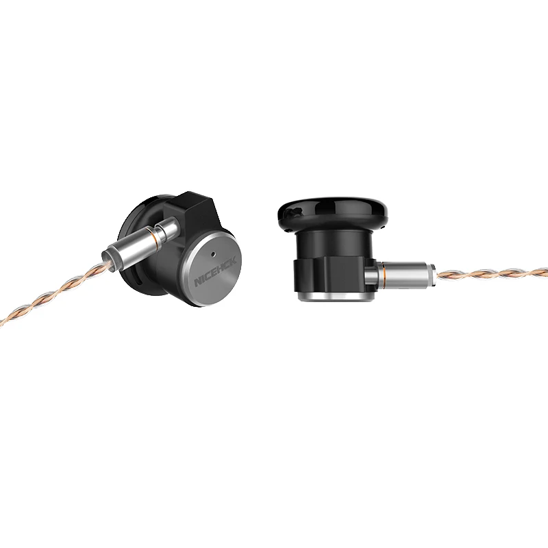 NiceHCK EBX Ушные крючки вкладыши металлические наушники HIFI 14 8 мм Динамический