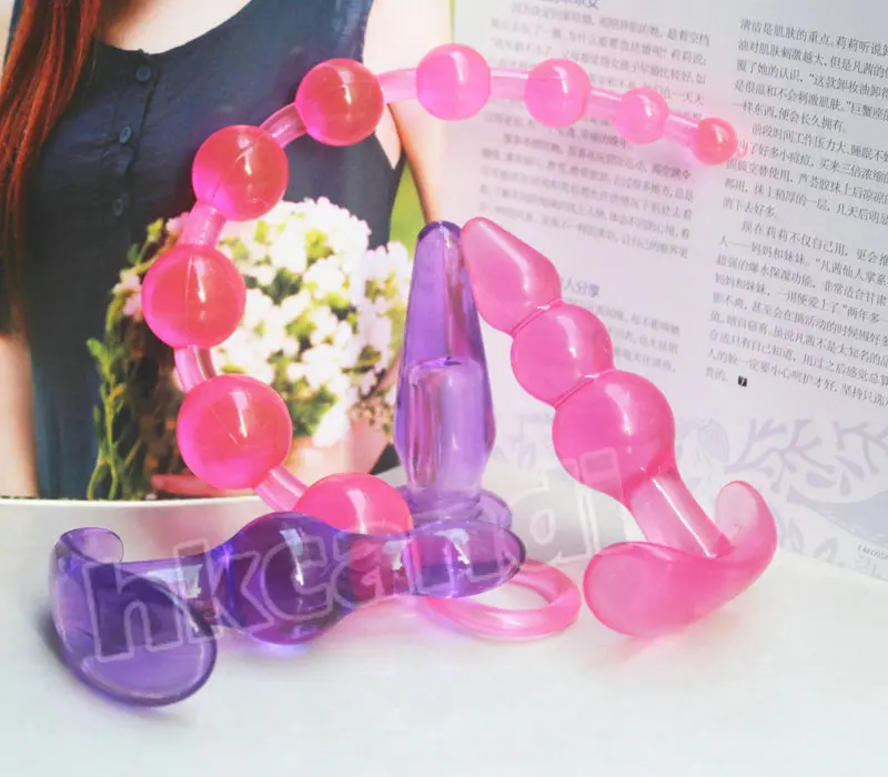 4pcs anchor Butt Plug Vibrator Adult Anal Bullet Stimulating sex Toys Sets backyard sexy nightlife unisex couple game | Красота и