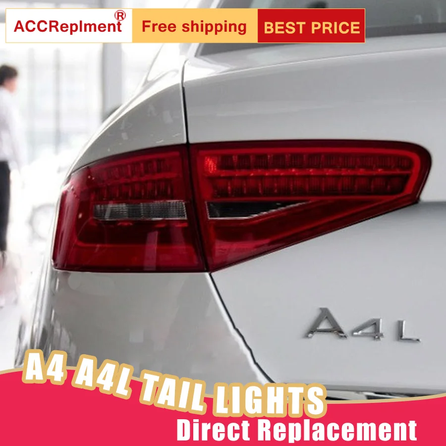 Новые светодиодный задсветильник в сборе для Audi A4 A4L 2013-2016 светодиодные задние