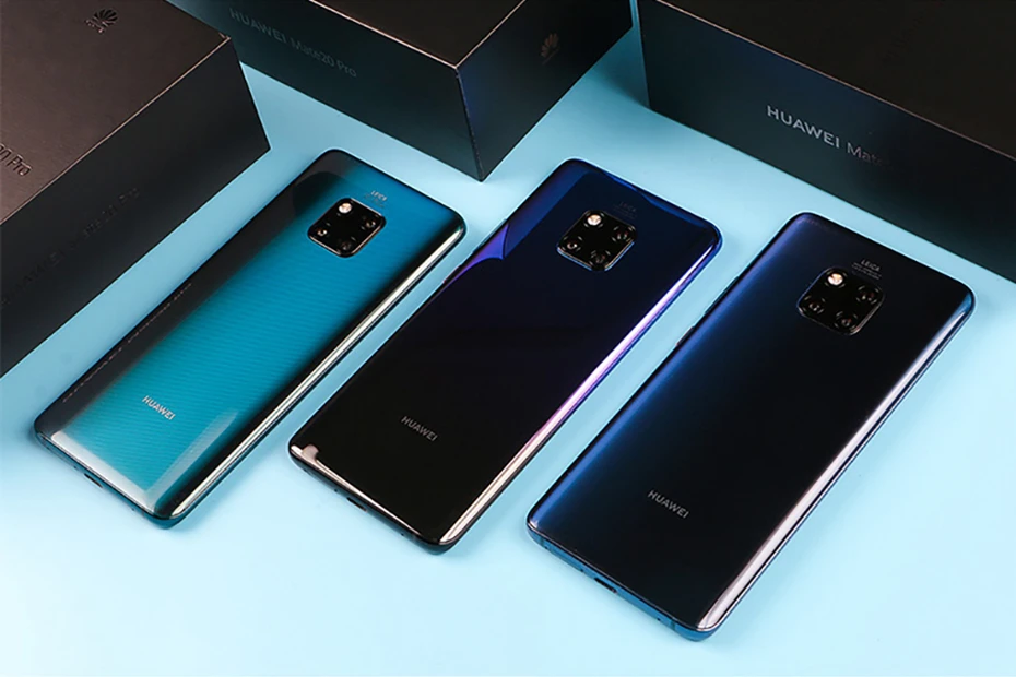HUAWEI mate 20 Pro, мобильный телефон, полный экран, водонепроницаемый, IP68, 40 МП, 4 камеры, Kirin980, быстрое зарядное устройство, 10 в/4 а, 8 Гб ram, 256 ГБ rom