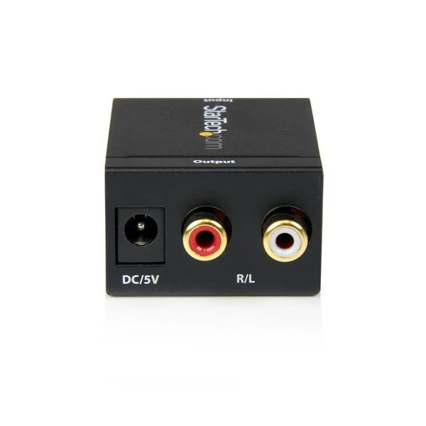 StarTech.com Adaptador конверсор аудио цифровой коаксиальный SPDIF o Toslink Optico a RCA Estereo Analogico 32 44 1