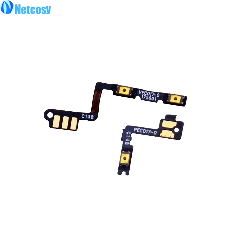 Netcosy для Oneplus 1 A0001 3 A3000 5T A5010 6 A6013 кнопка включения/выключения питания гибкий кабель, сменные детали для Oneplus X