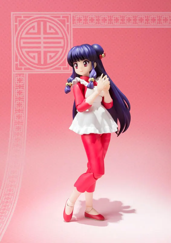 100% Оригинальные фигурки BANDAI Tamashii Nation S.H. Фигурка (SHF)-шампунь от Ranma 1/2 | Игрушки и