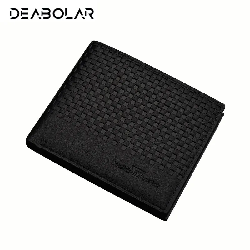 Мужские короткие кожаные кошельки мужские деловые от известного бренда со