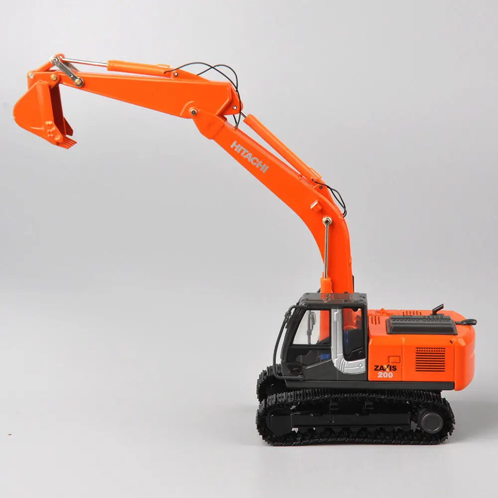 Hiachi 1/50 масштаб Zaxis ZH200 экскаватор литая модель треков автомобиль игрушки грузовик автомобиль литье под давлением Модель Коллекция литья под давлением