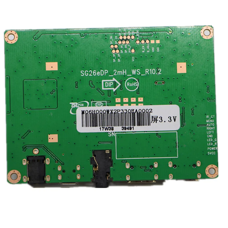 2 HDMI ЖК-плата контроллера для 11," 13,3" 1" 15,6" 17," N116HSE LTN133HL01 B156HTN03.0 LP173WF4 1920x1080 EDP ЖК-экран