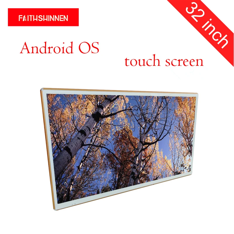 32 дюймовый Android настенный рекламный дисплей lcd сенсорный экран киоск большой